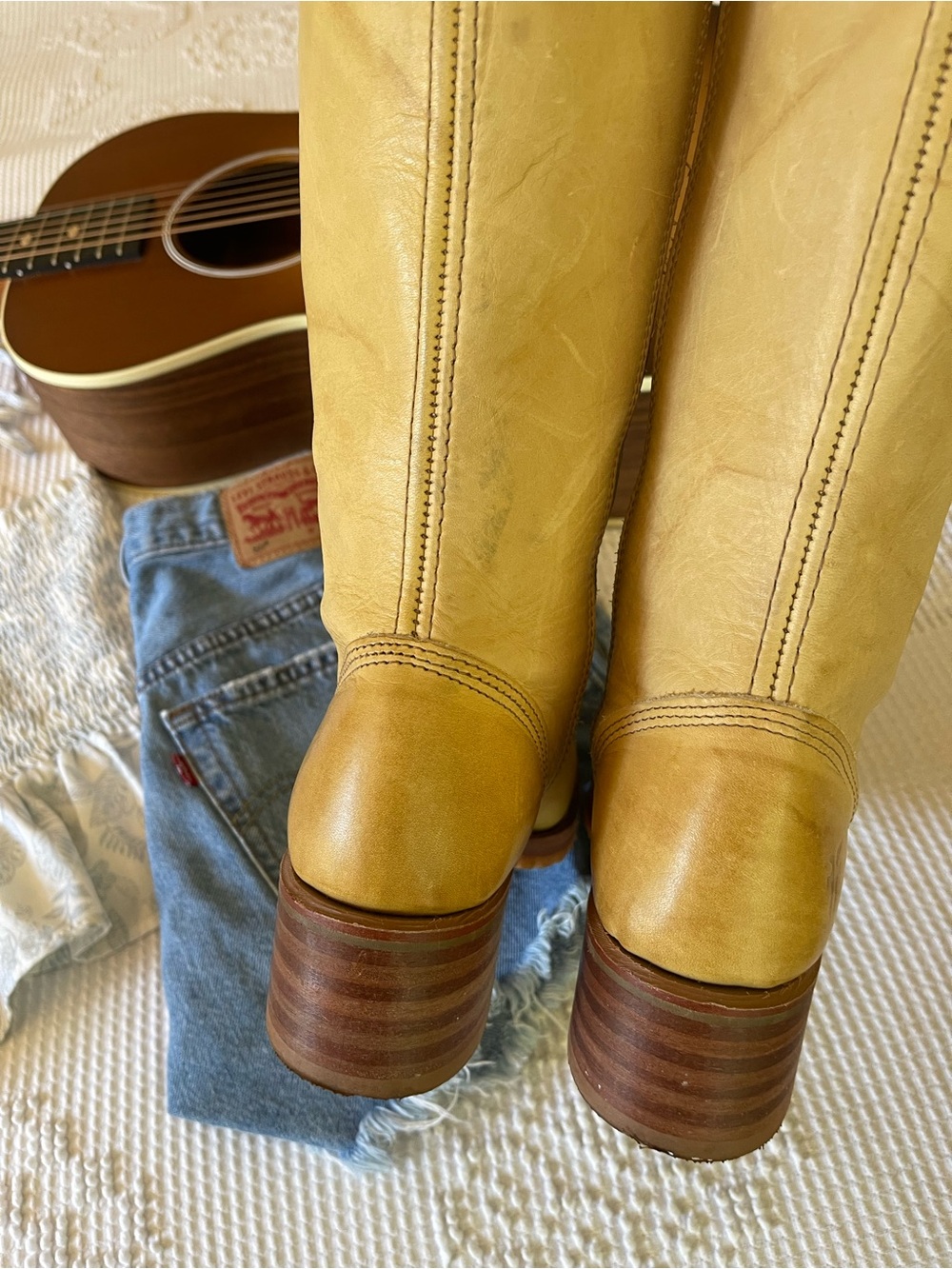 FRYE | Lace Up Banana Campus Boots - Picture 5 of 8